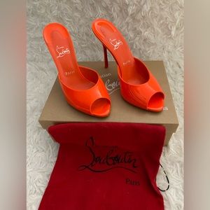 Christian Louboutin "Me Dolly" 100 mule sandals - Size EU41 - $599